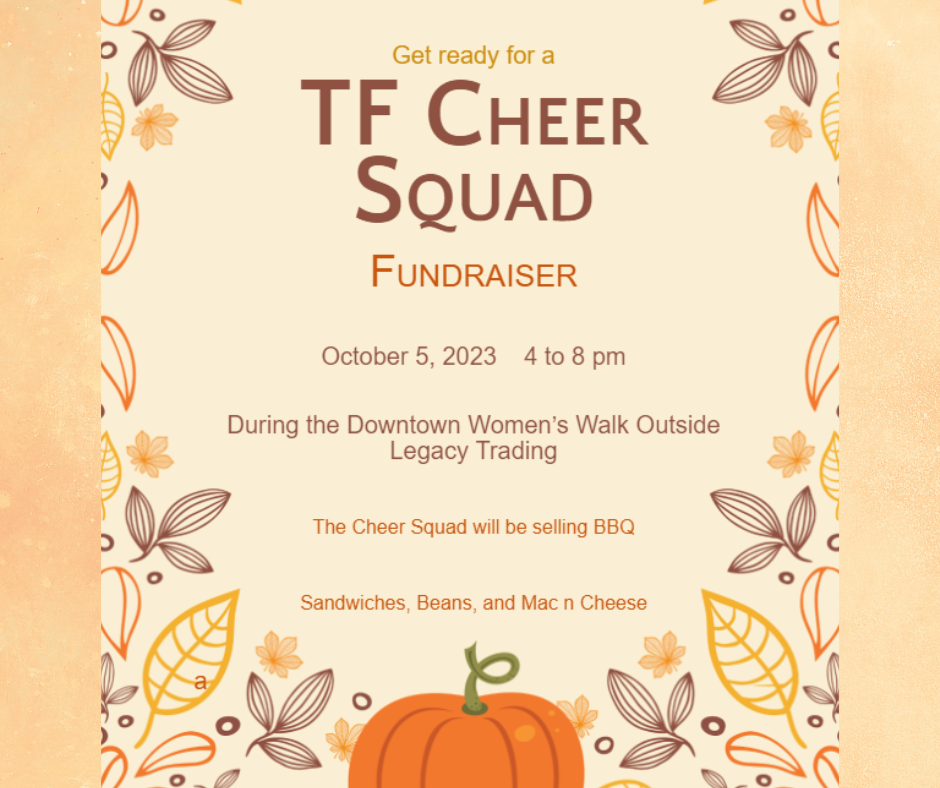 TFHS Cheer Fundraiser